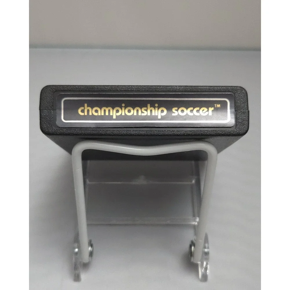 Pele's Championship Soccer (Atari 2600, 1980) Cartridge & Manual - Tested Works